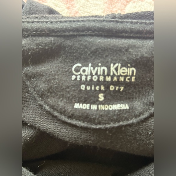 Calvin Klein Performance Black Cowl Neck Tunic Sweatshirt Women’s Size Small - Picture 5 of 6